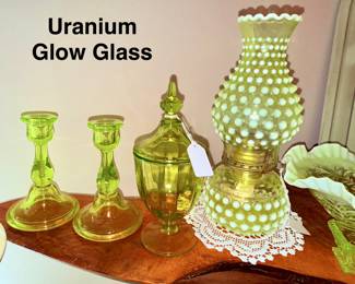 Uranium glass