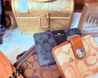 Coach wallets & wristlets 