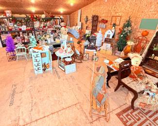 The upper level of the pole barn 
