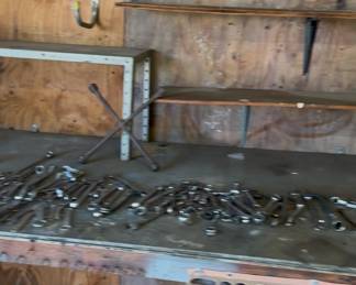 Lots of tools in the shop
