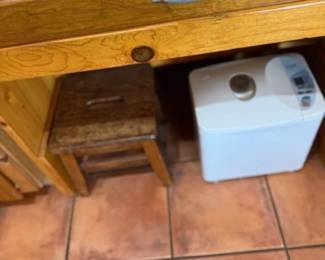 Stepping stools and bread maker