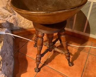 Wooden Spinning bowl