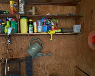 Garden tools, spreader and garden enhancers