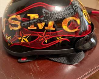 USMC motorcycle helmet