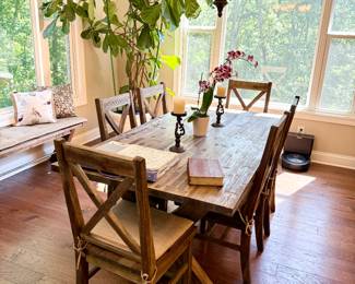 Farm Style Dining Set