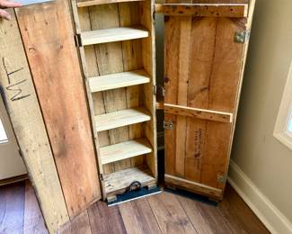 Ammo Box Cabinet