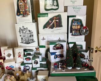 TONS of Dept. 56 Christmas