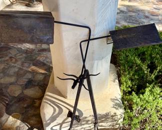 Antique Copper Steer lighting 