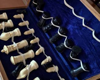 Antique chess set 