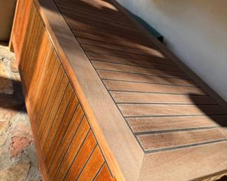 Teak storage 