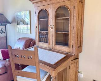 Unreal antique secretary desk