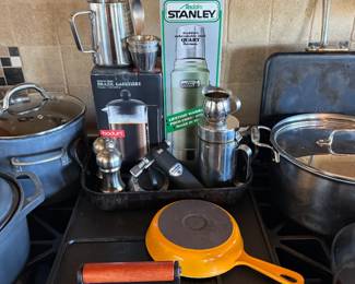 Le Creuset,  Cuisinart,  Kitchen Aid