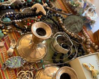 Lots of Mexican hand crafted pieces