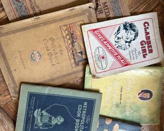 Vintage Cookbook Manuals