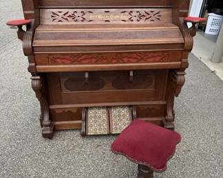 Antique Pump Organ