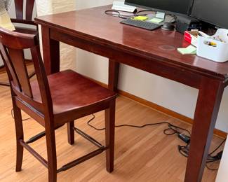 $50 (with 6 chairs); bar height