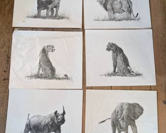 Simon Combes signed AFRICA'S BIG SIX