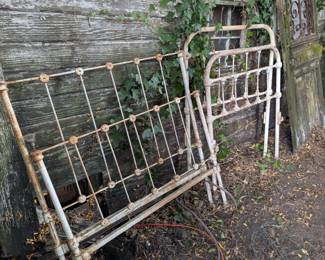 Multiple metal bed frames