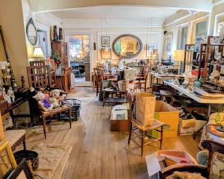 A bungalow full of antiques