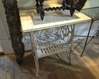 Cast iron base table
