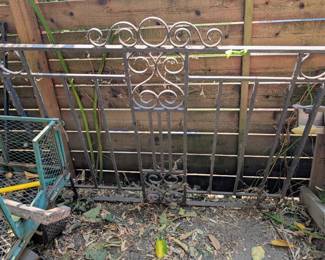 There are two of these fence pieces