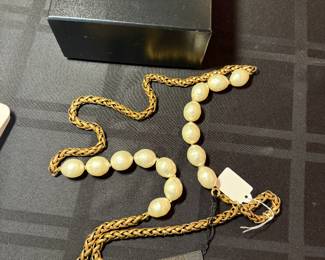 Chanel costume necklace