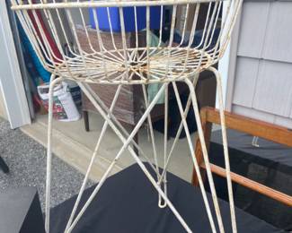 Vintage antique wire planter