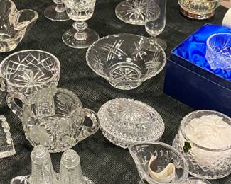 Cut Glass, adorable salt and pepper