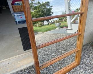 Antique Pine Mirror