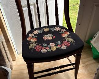 Needlepoint Chair, sweet