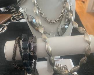 Stephen Dweck, Sterling Necklaces and Bracelet, 2 Dweck Pendants ! Stunning!