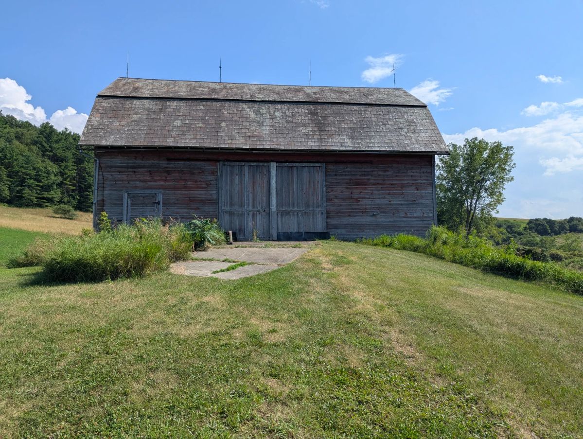 Barn outside