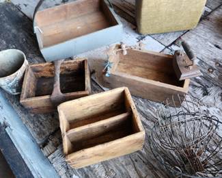 Wood trays
