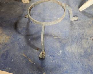 Wrought iron base