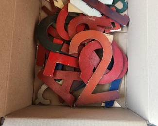Letters misc