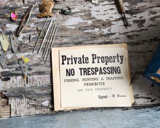 No Trespassing etc
