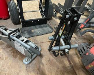 Jacks, dollys, and so many more garage tools