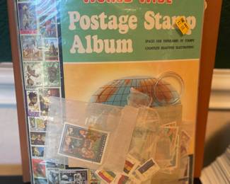 Vintage stamp collection 