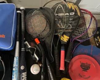 Tennis and racquetball equipment 