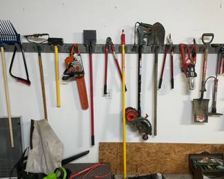 All the lawn equipment