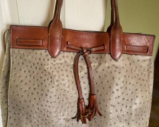Vintage Ostrich Dooney Bourke
