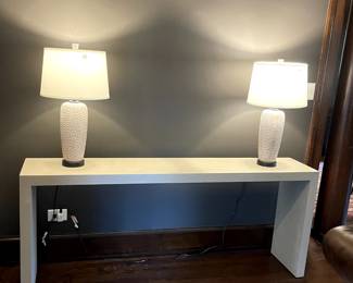 Console table