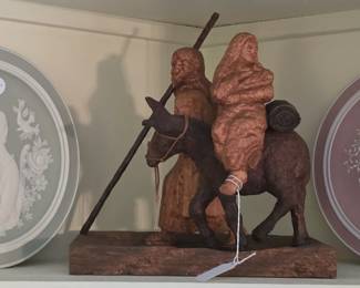 ITALIAN SIGN WOOD CARVING