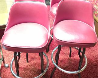 REGAL MFG. MID CENTURY BAR STOOLS
