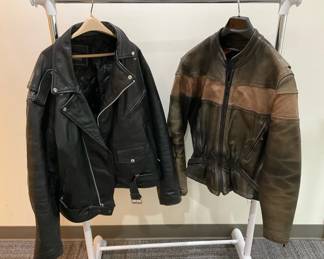 Two Leather Jackets 