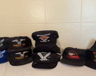 Sturgis Motor Cycle Rally Caps