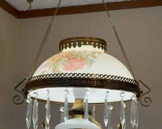 Gorgeous Antique Victorian Hanging Lamp and More 