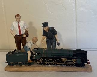 Locomotive Figurine 