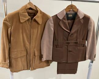 Young Childs Suit Jacket  Trousers  A Corduroy Jacket