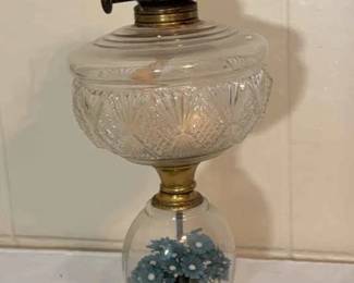 Antique Oil Lamp 